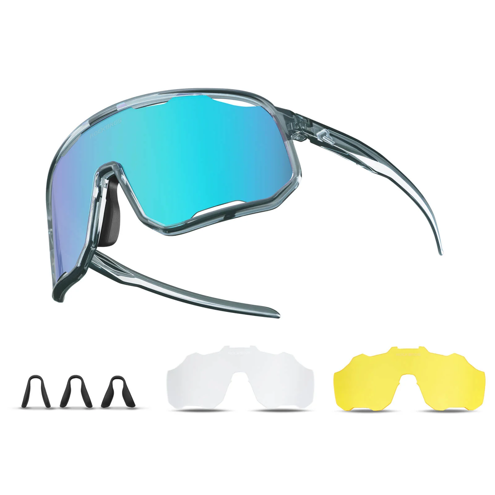 Transparent Windproof Polarized Cycling Glasses - Image 5