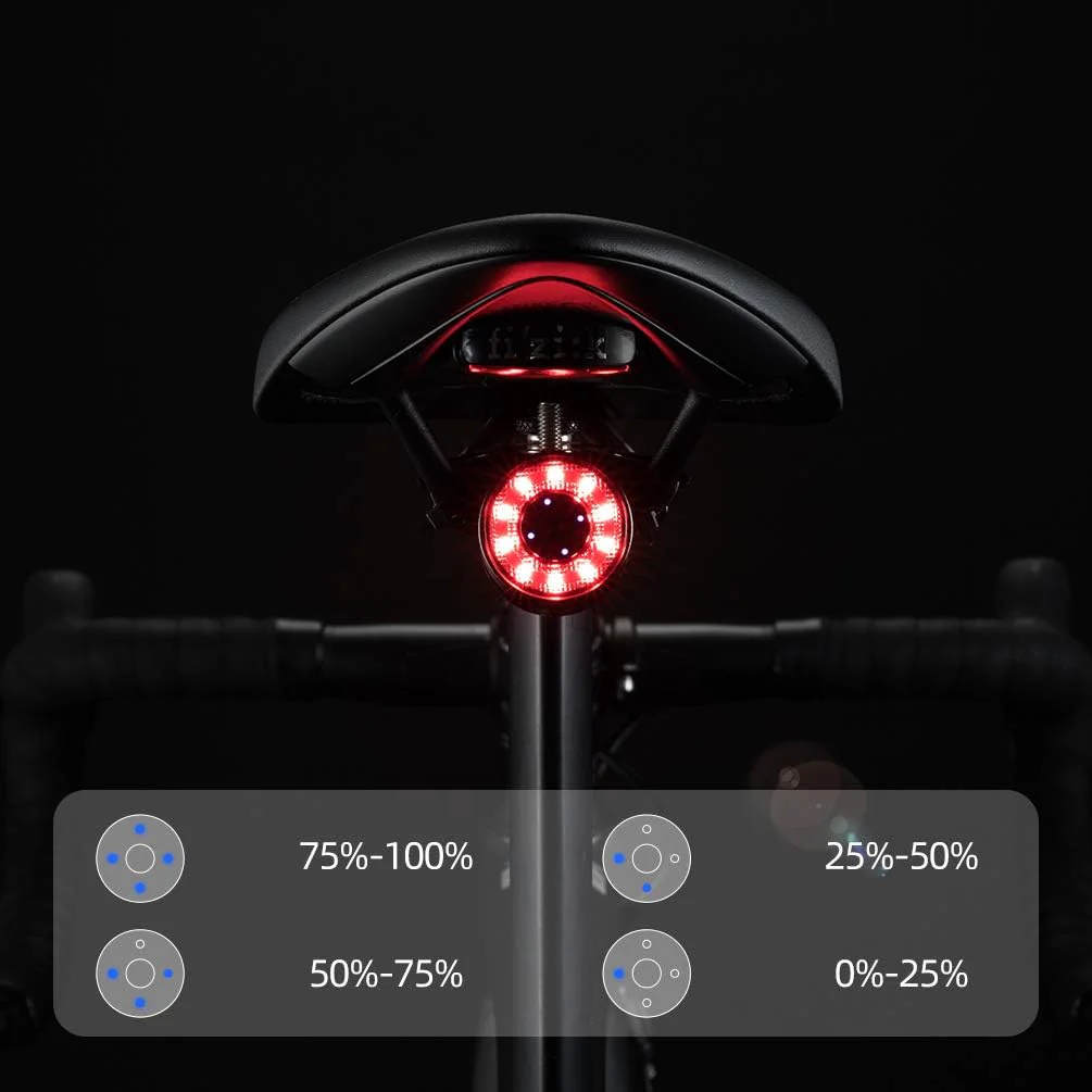 Q1 Tail Light USB with 7 Lighting Colors - Image 7