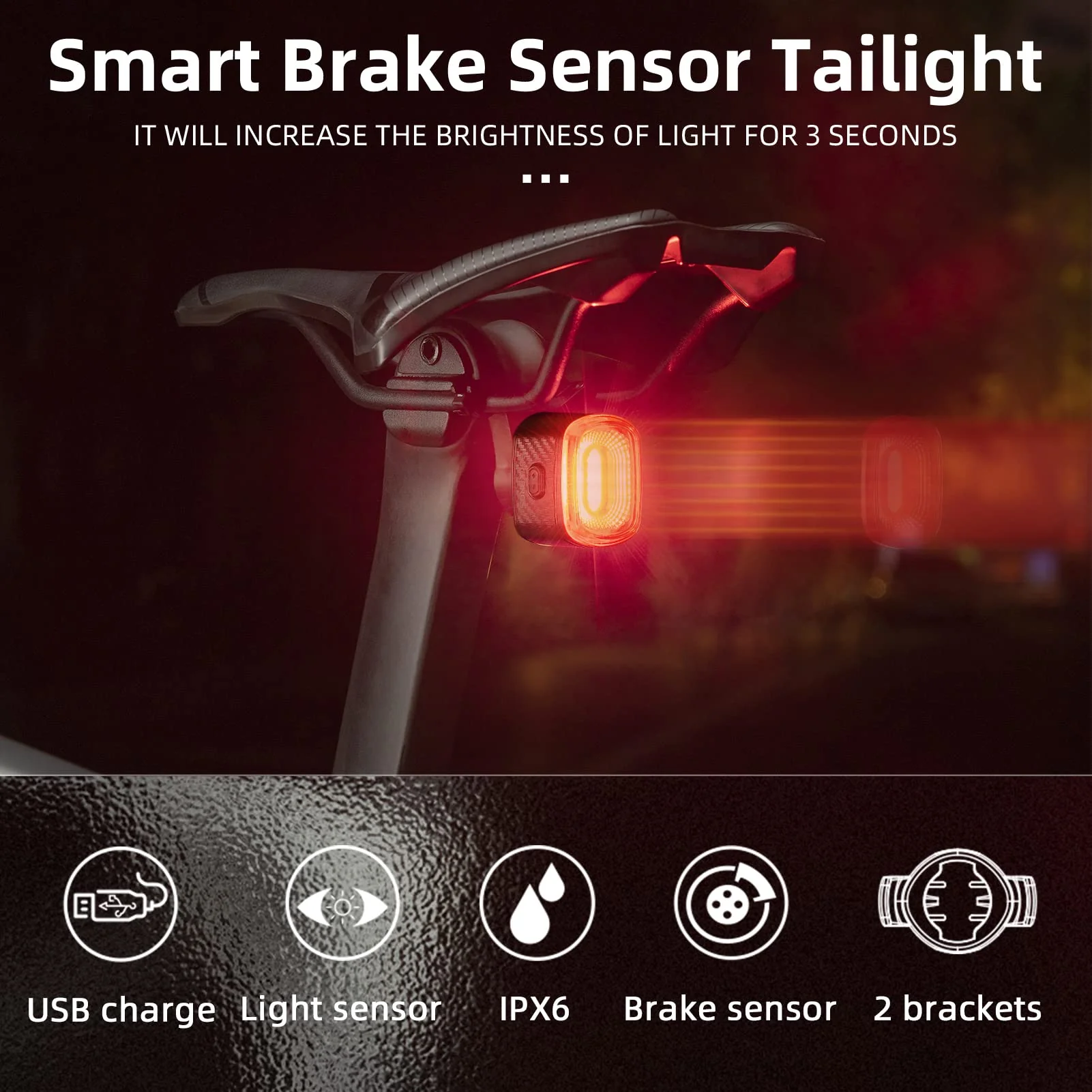R2 Tail Light Brake Sense USB-C - Image 2