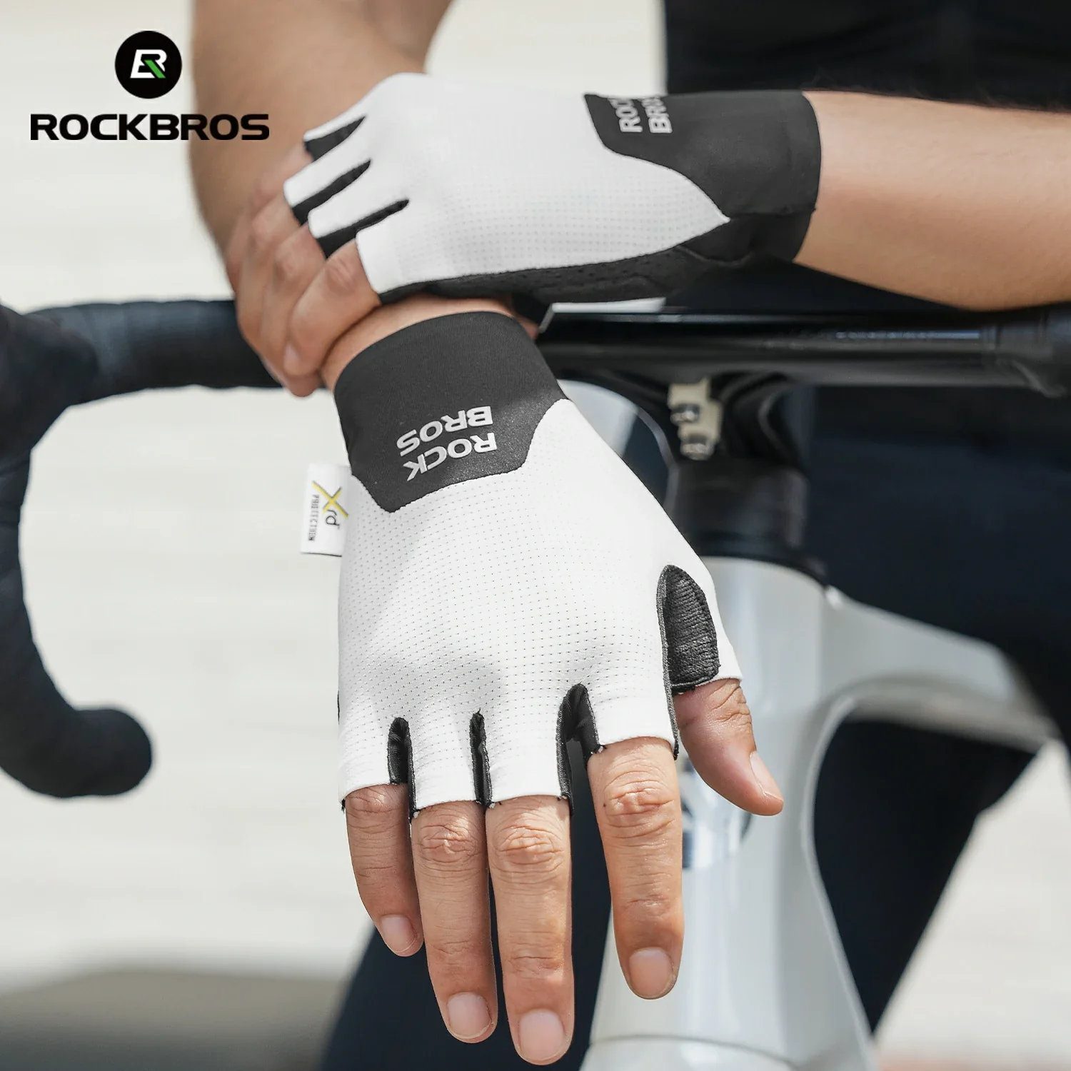 ROCKBROS S403 Minimalist Half Finger Cycling Gloves - Image 6