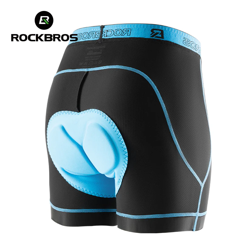 ROCKBROS Sports Men's Cycling Underwear Liner Shorts 3D Padded - Image 13