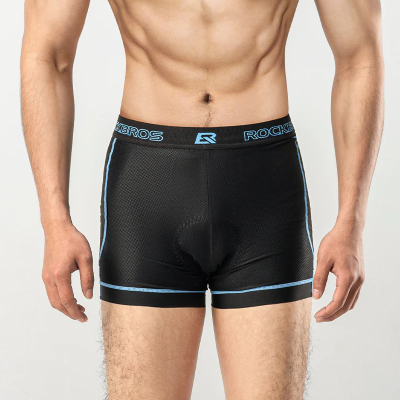 ROCKBROS Sports Men's Cycling Underwear Liner Shorts 3D Padded - Image 9