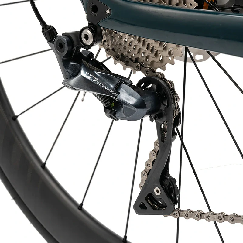 PGZ - Carbon Fiber Road Bike – Blue/Green - Image 10