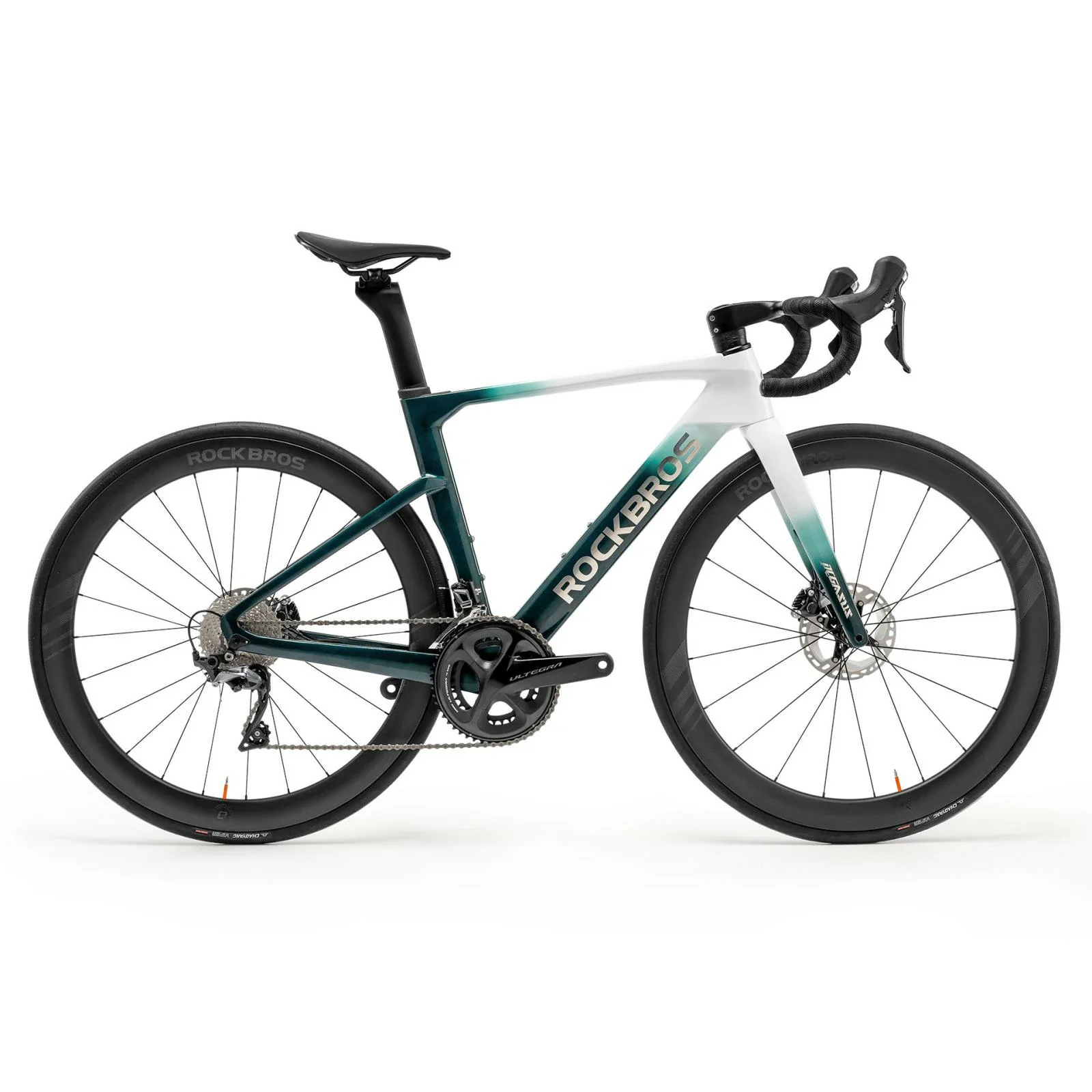 PGZ - Carbon Fiber Road Bike – Blue/Green - Image 5
