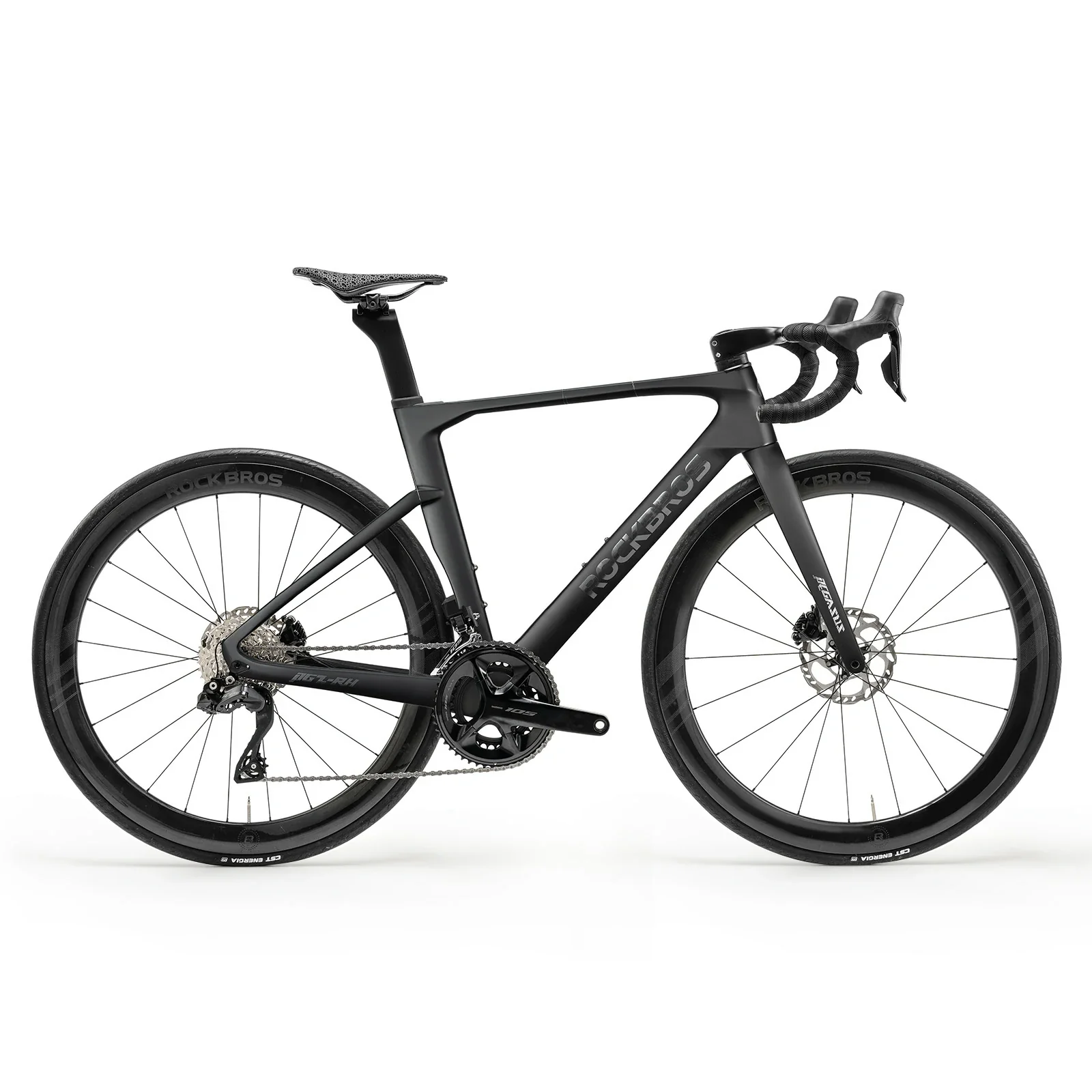 PGZ - Carbon Fiber Road Bike –  Black/White - Image 3