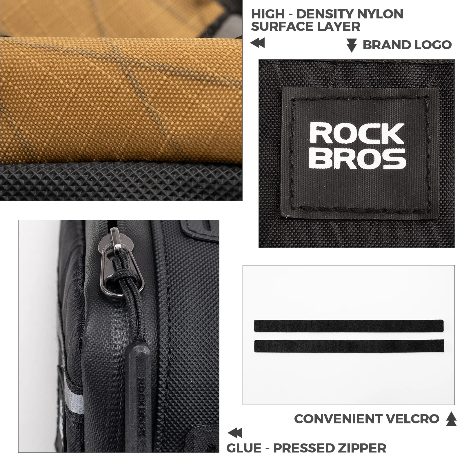 Compact Triangle Bike Tool Storage Bag - Image 6