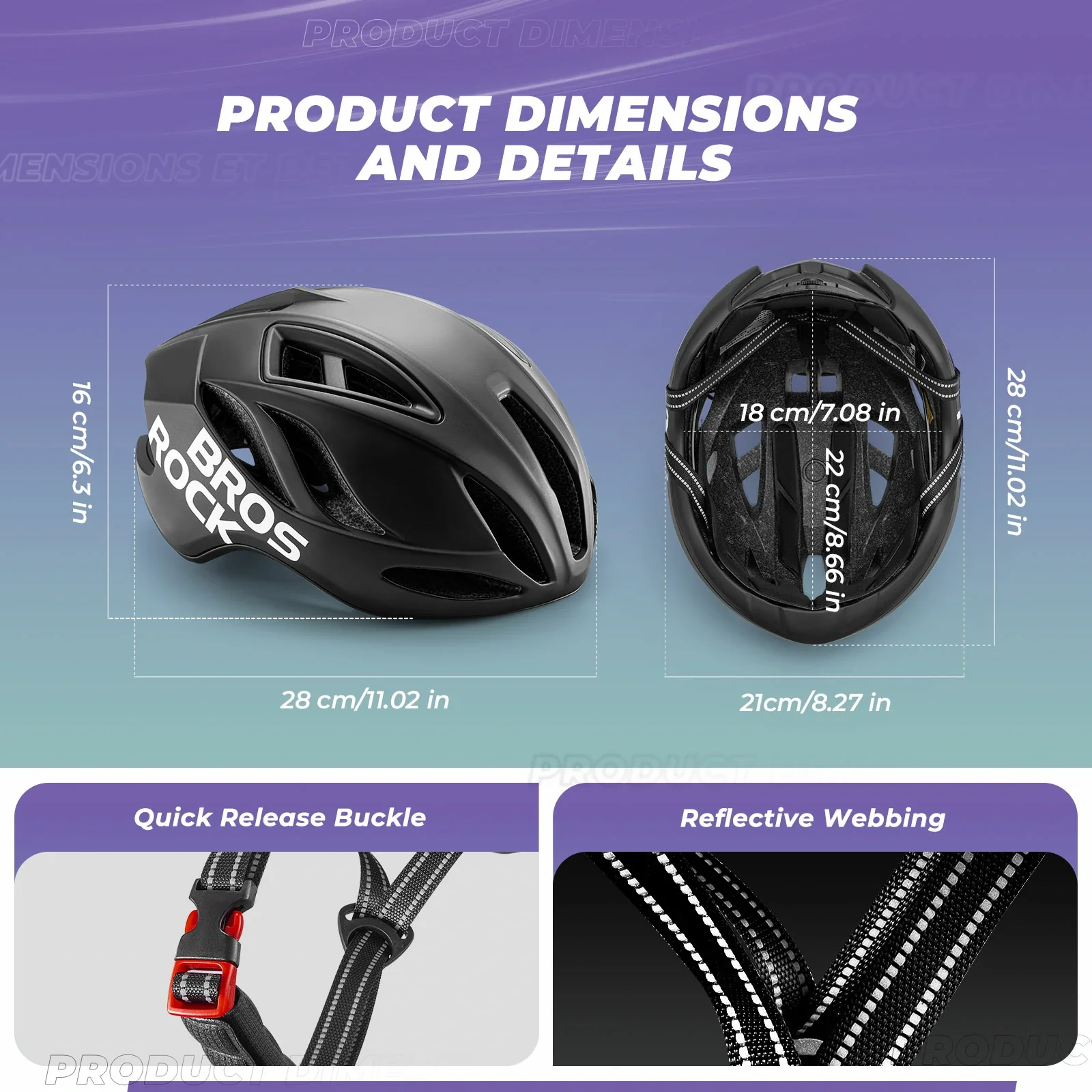 ROCKBROS Ultra-Light Bike Helmet Maximum Protection Ultimate Comfort - Image 20