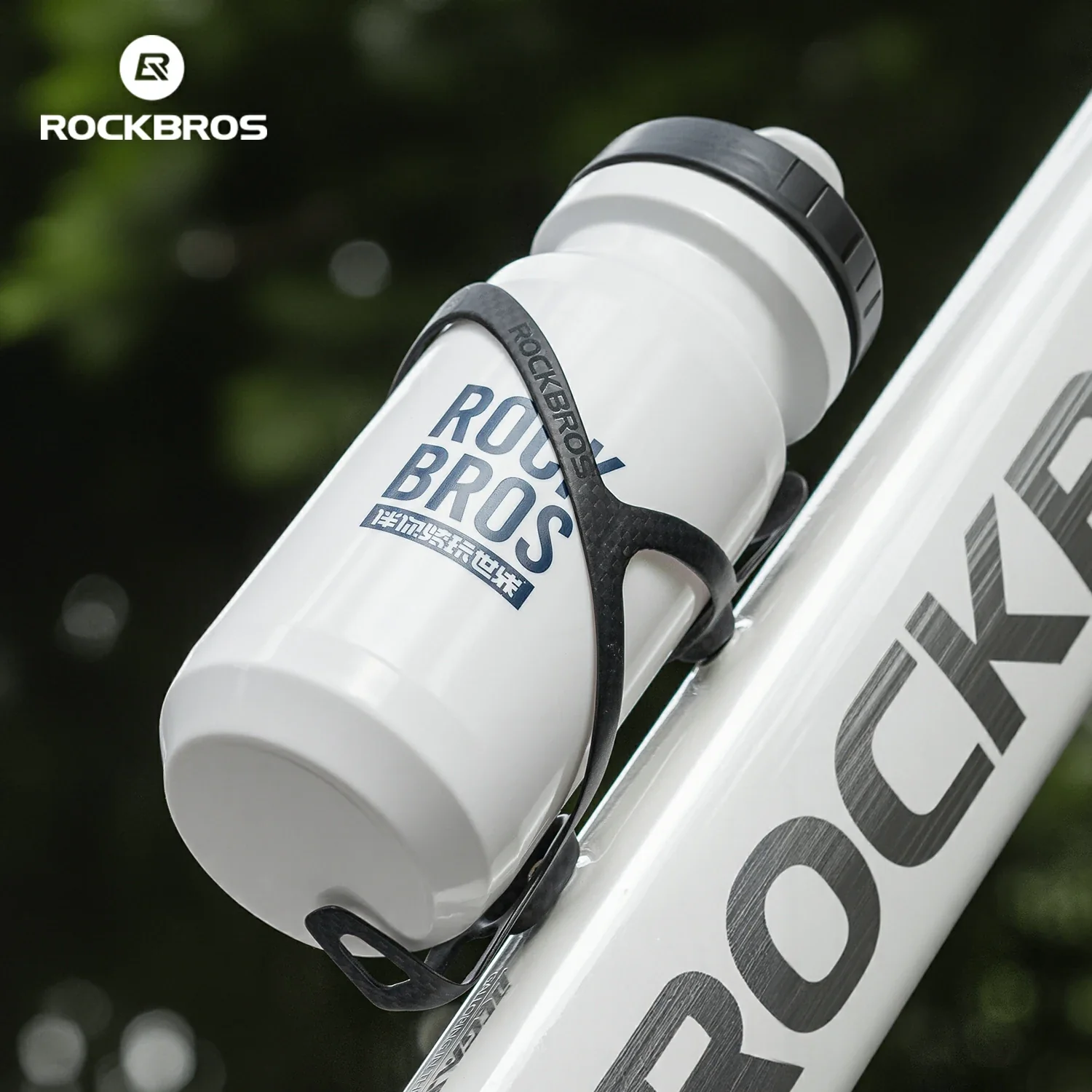 ROCKBROS 100% Carbon Fiber  13g Ultra-Light Bike Water Bottle Holder - Image 7