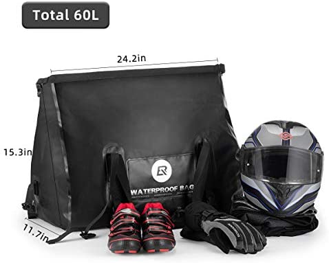 ROCKBROS 60L Dry Duffel Waterproof Duffel Bag Motorcycle Travel Bag - Image 5