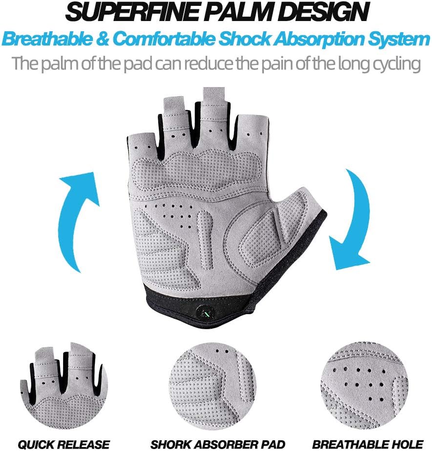 ROCKBROS Windproof Touch Screen Riding MTB Bike Gloves - Image 31