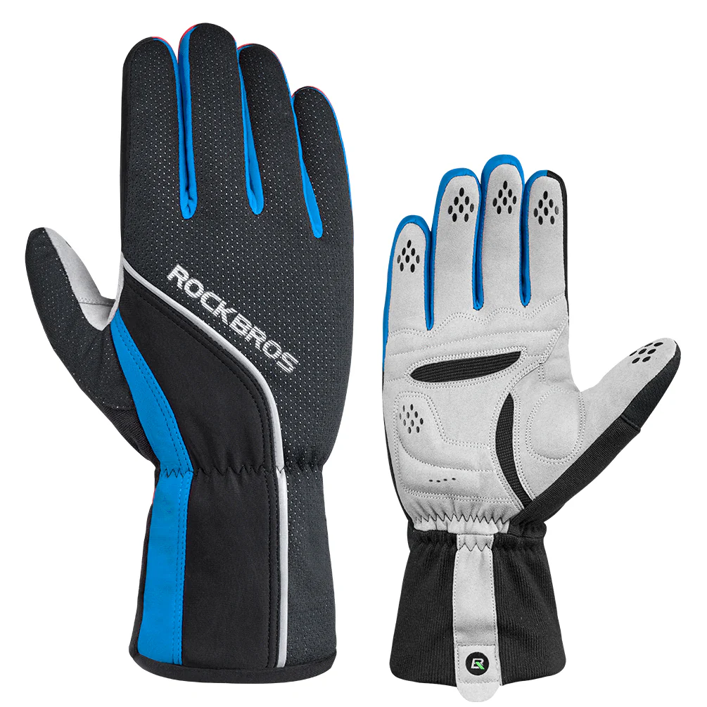 ROCKBROS Winter Gloves for Men Women Winter Cycling Gloves Windproof - Image 3