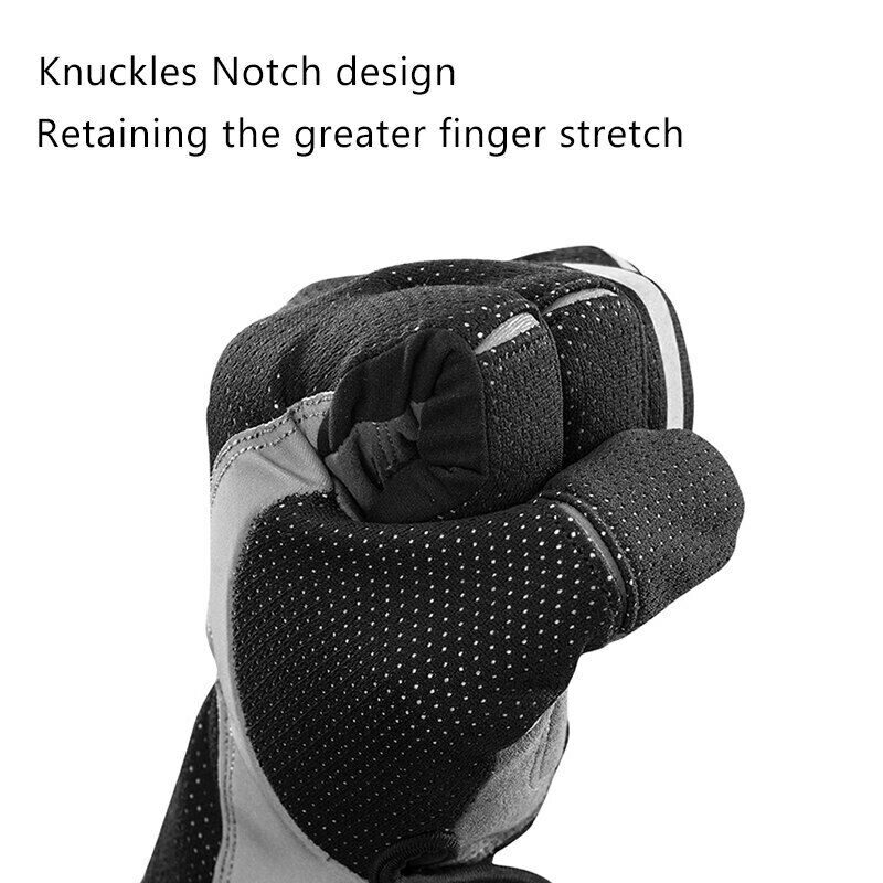 ROCKBROS Winter Touch Screen Gloves Snowboard GlovesThermal Glove waterproof-S173BGR - Image 3