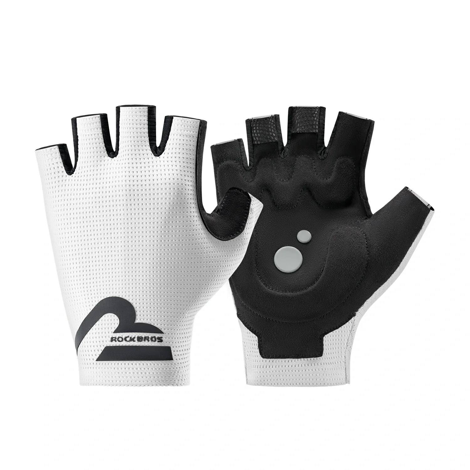 S407 Half-Finger Cycling Gloves with SBR Palm Breathable Mesh