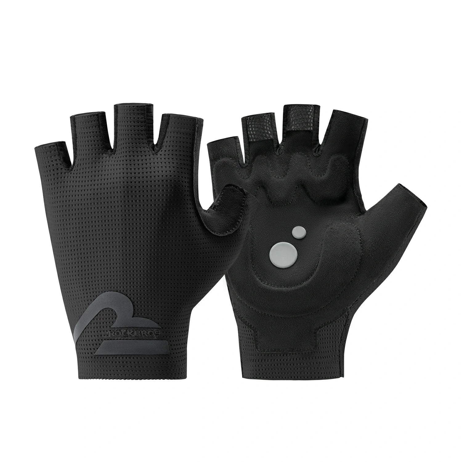 S407 Half-Finger Cycling Gloves with SBR Palm Breathable Mesh - Image 5