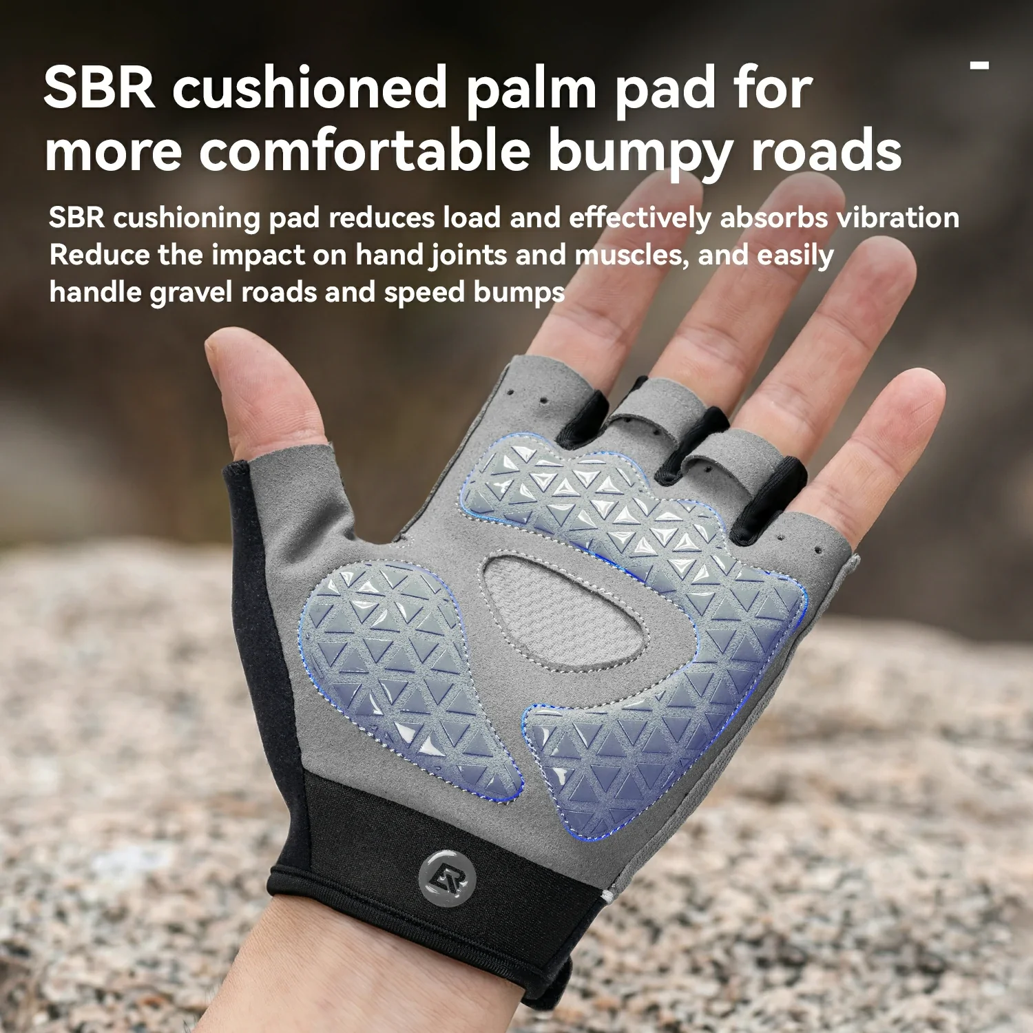 S424 Half Finger Bike Gloves Breathable - Image 5