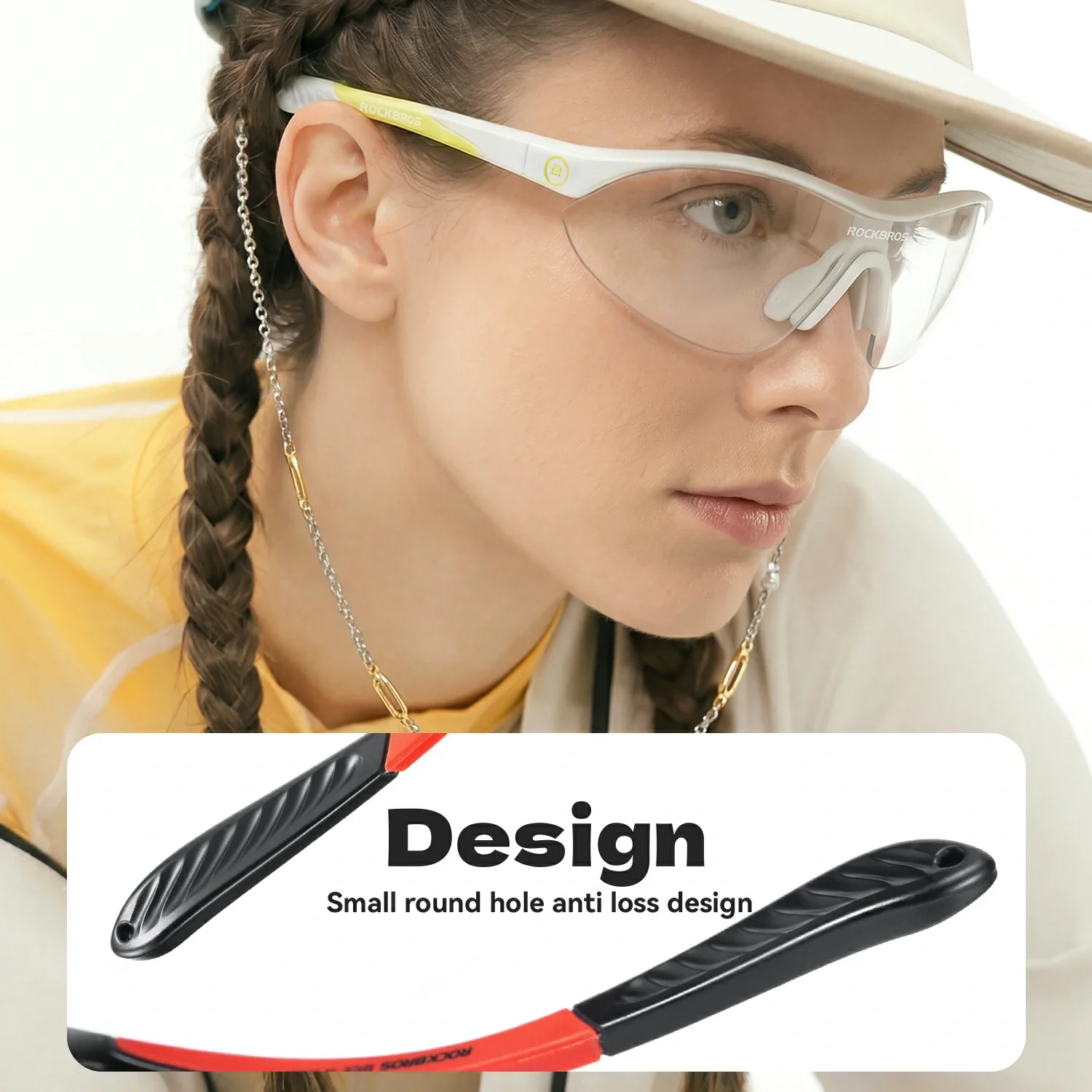 SP402 Polarized Glasses 3 Replaceable Lenses UV400 - Image 20