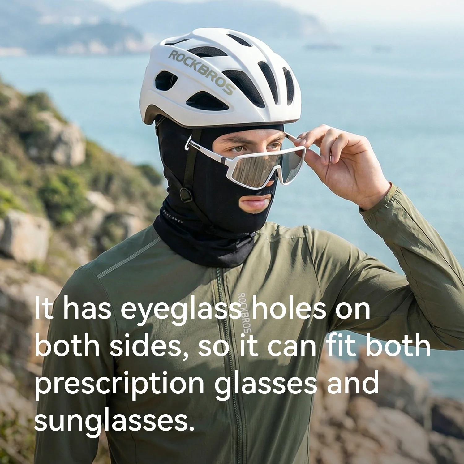 Summer Ice Silk Balaclava Cycling Face Cover - Image 8