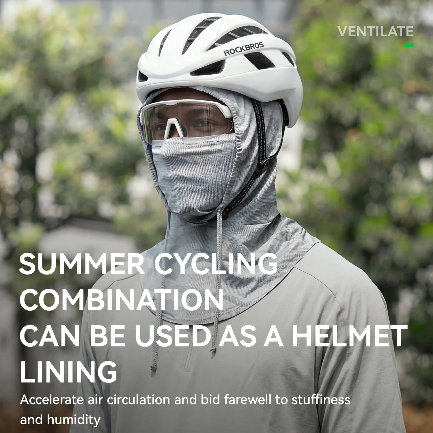 Summer Ice Silk Neck Gaiter Helmet Line - Image 7