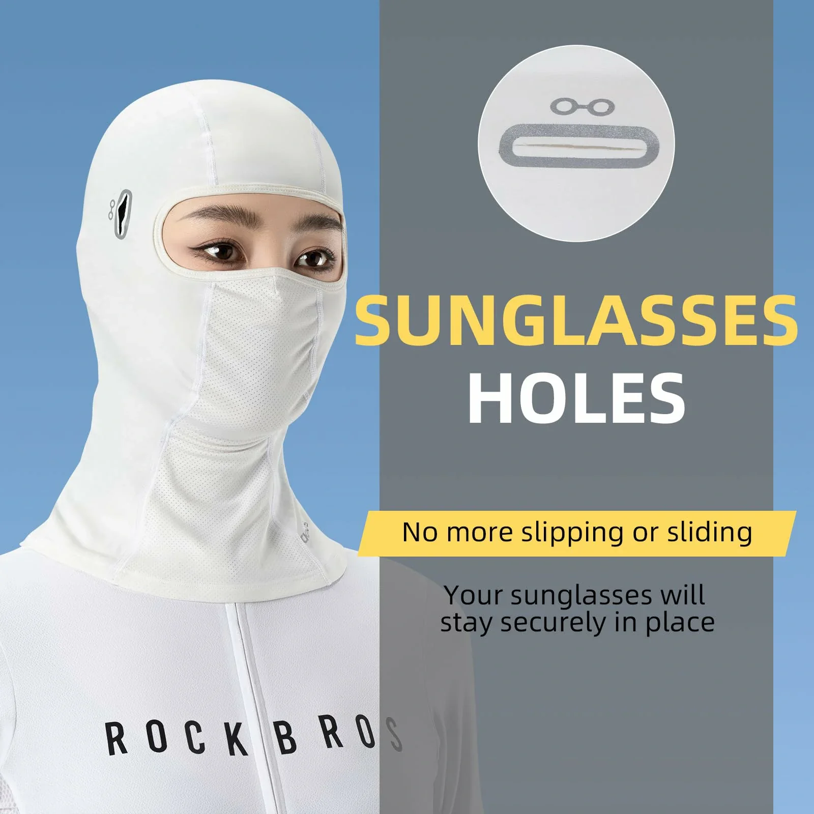 Summer Balaclava Face Mask Light-sensitive Full Face Mask - Image 3