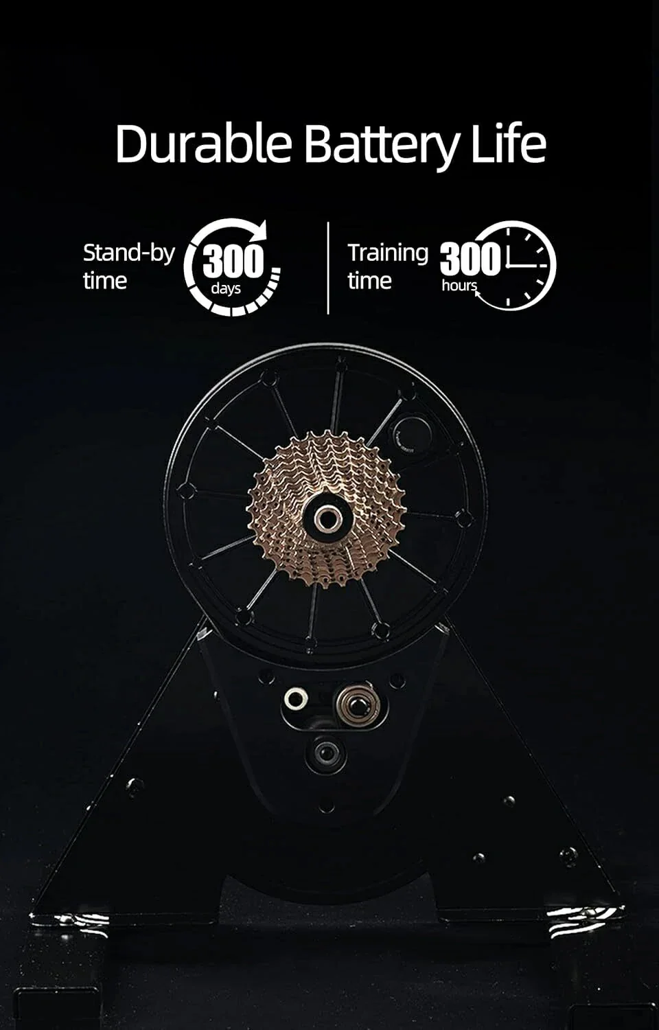 ThinkRider A1 Bike Trainer 11-Speed Cassette ANT+ Bluetooth Simulates 3% Slope - Image 2
