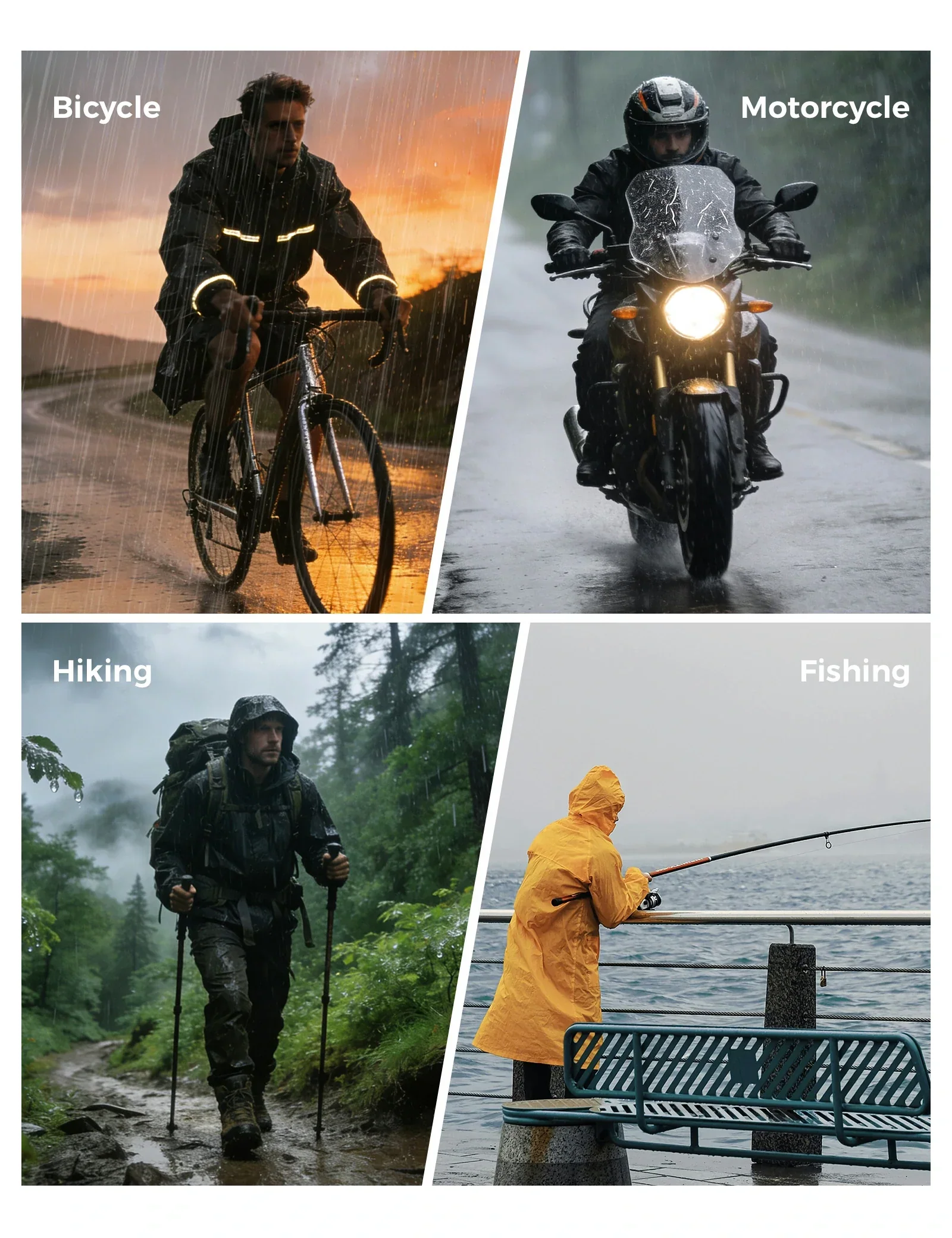 Waterproof Cycling Jacket Riding YPY028 - Image 6