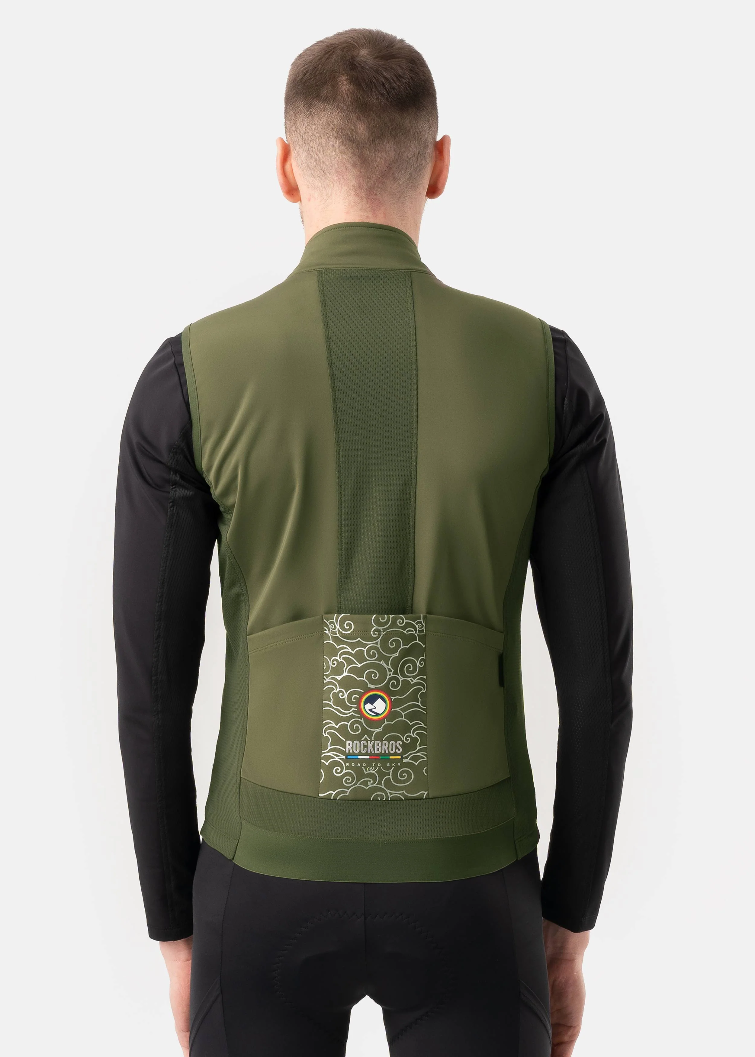 ROCKBROS Road-to-Sky Wind Proof Warm Vest - Image 27