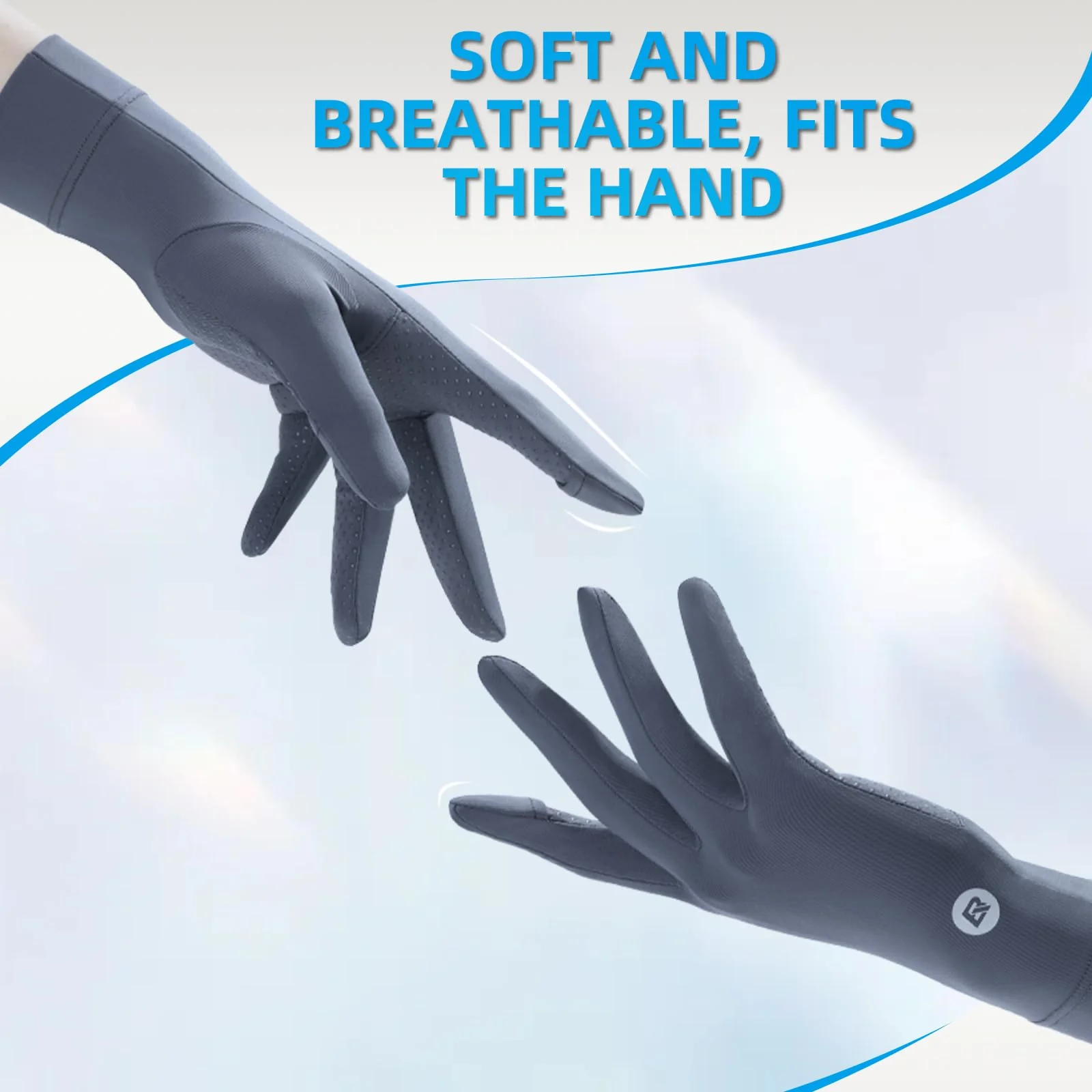 Women’s Sunscreen Gloves Anti-Skid Ice Silk Gloves - Image 8