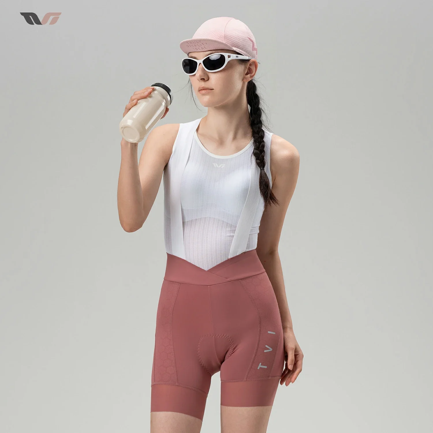 Women's Cycling Tank Top with Built-In Bra Pad Quick Dry - Image 10